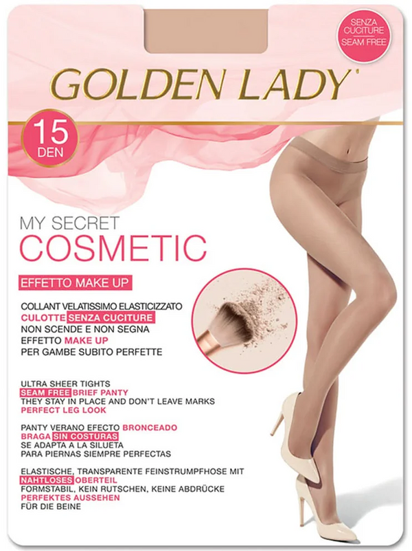 MY SECRET 15 - Perfect Leg Ultra Sheer Makeup Effect Tights by Golden Lady