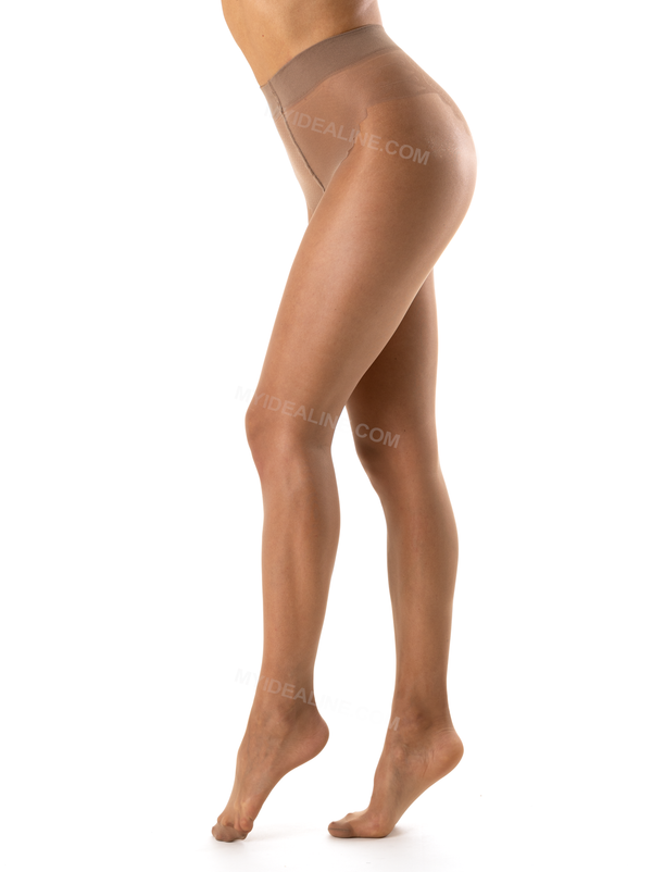 BASIC LINE 20 - Chic Polyamide Tights with Decorative Lace Panties