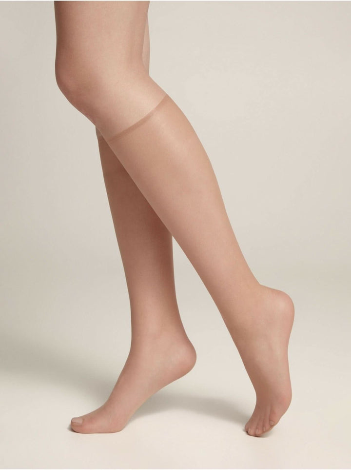 SUMMER 8 - Sheer Knee Highs by Conte (2 pairs) - IDEALINE INC.