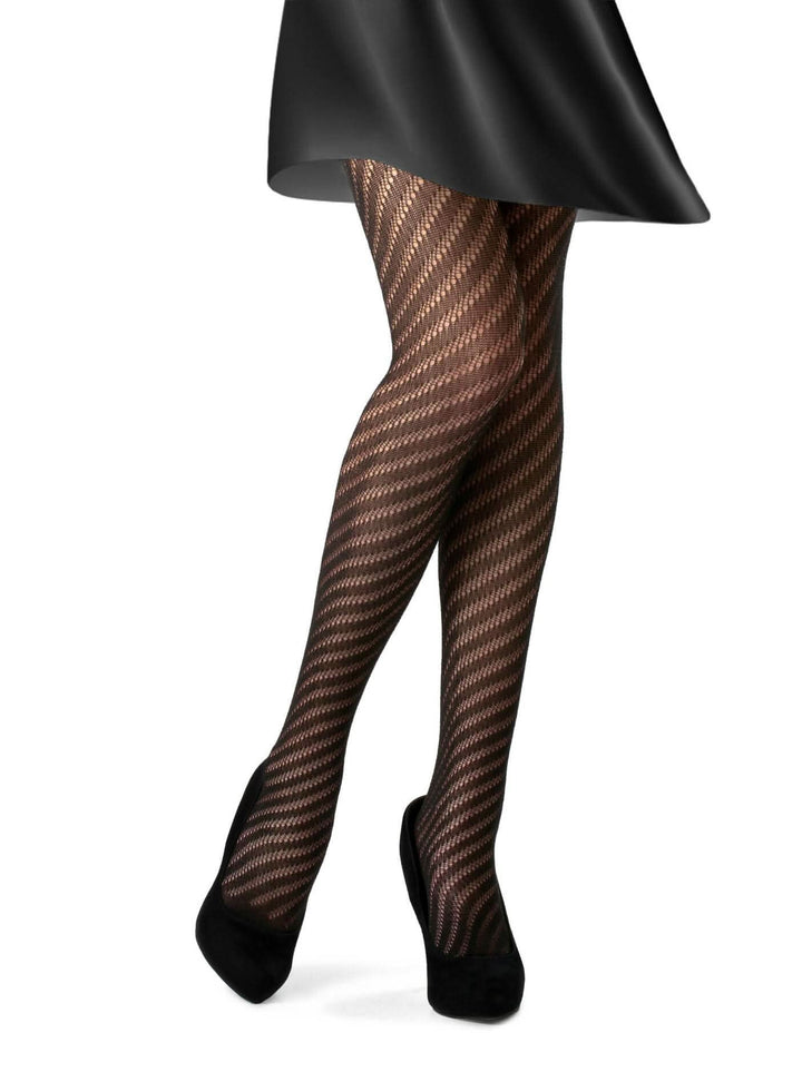 CAPRICE RENDEZVOUS - Cotton Ajour Fishnet Tights - IDEALINE INC.