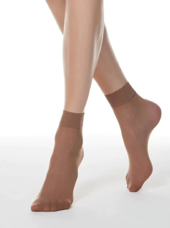 CORTO 20 - Delicate Sheer Socks (2 pairs) - IDEALINE INC.