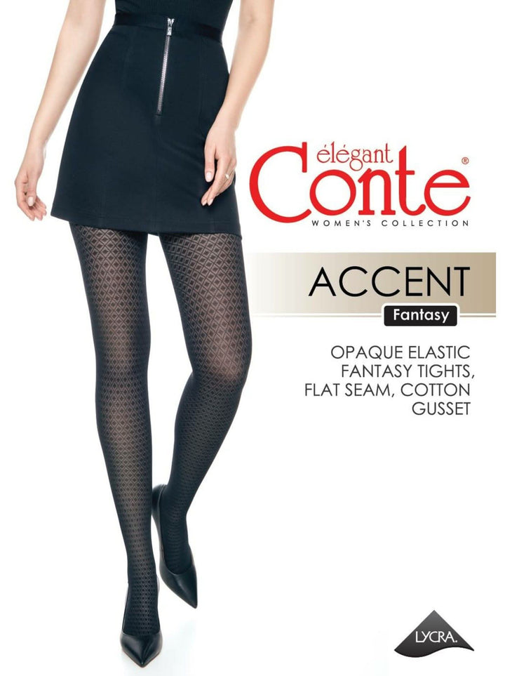 CONTE ACCENT Fantasy Tights - Diamond Mirage - IDEALINE INC.