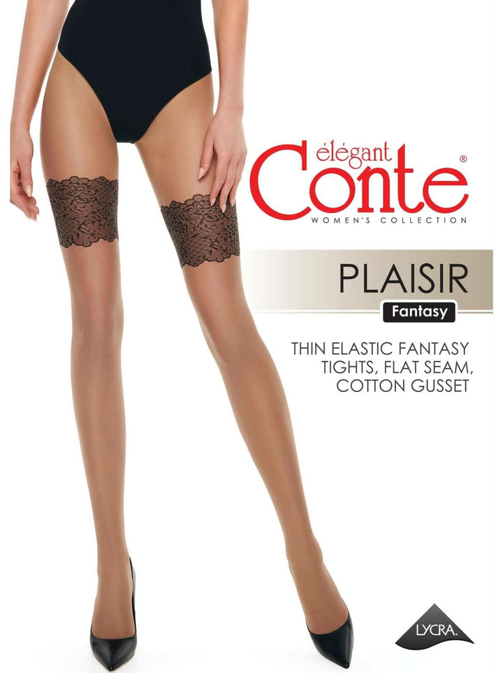 PLAISIR - Fantasy Stockings Effect Tights - IDEALINE INC.