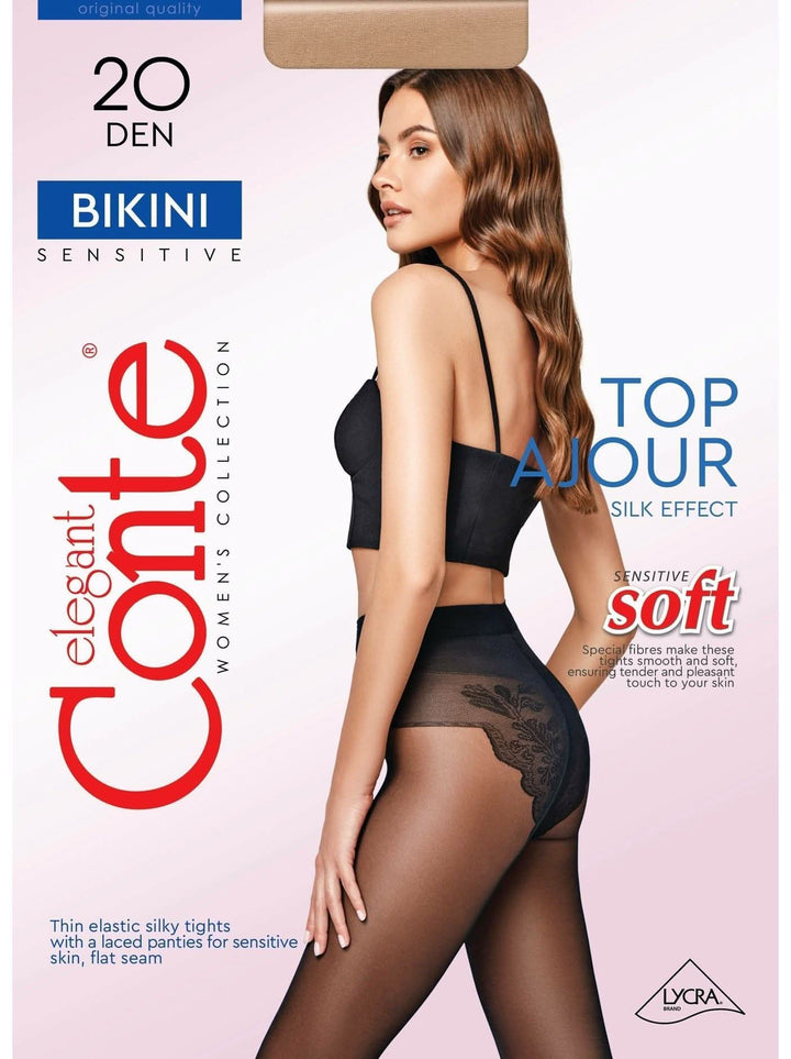 CONTE BIKINI ELEGANCE 20 with Ajour Pattern - IDEALINE INC.