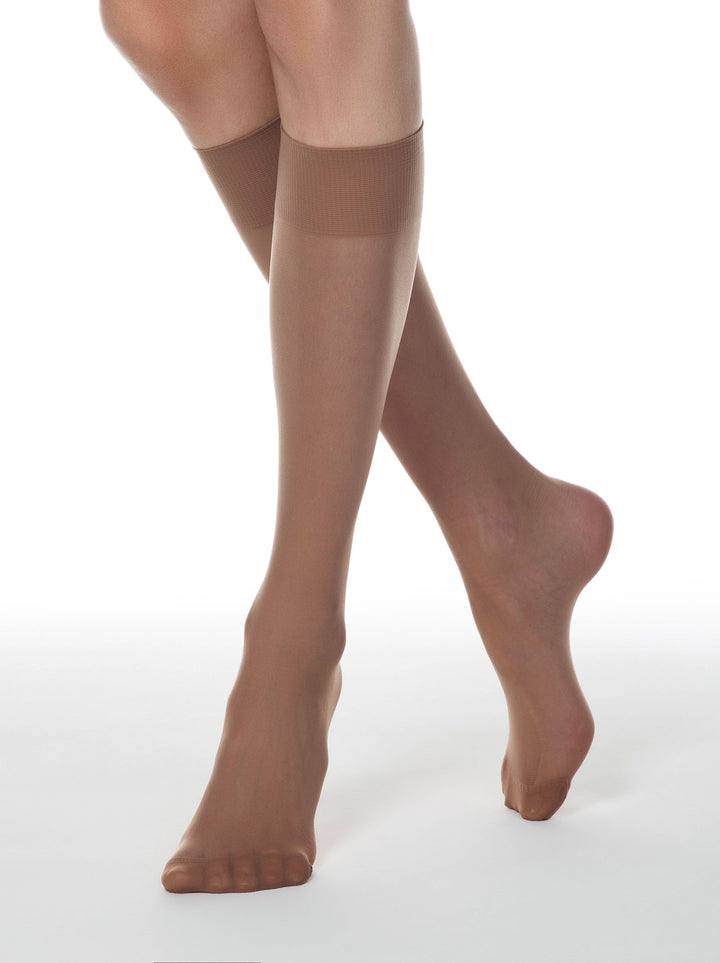 TENSION 20 - Sheer Knee Highs (Convert) - IDEALINE INC.