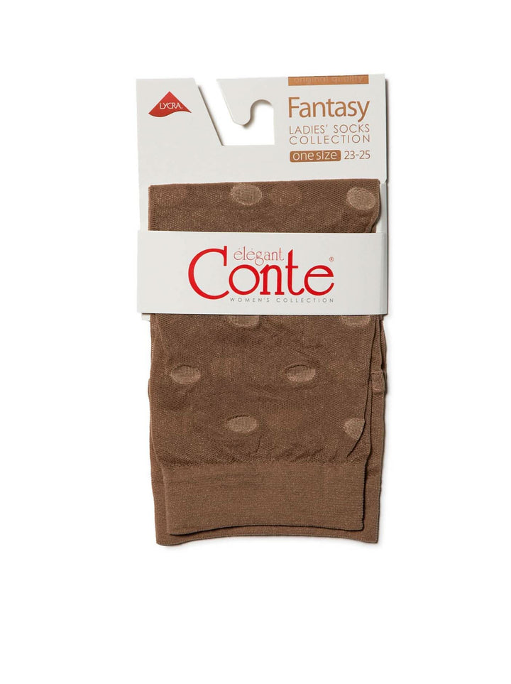 FANTASY 20 - Polka Dot Socks by Conte - IDEALINE INC.