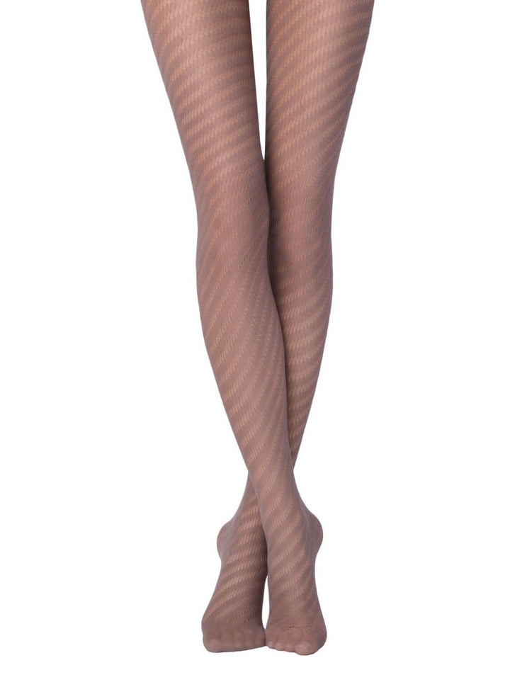 CAPRICE RENDEZVOUS - Cotton Ajour Fishnet Tights - IDEALINE INC.