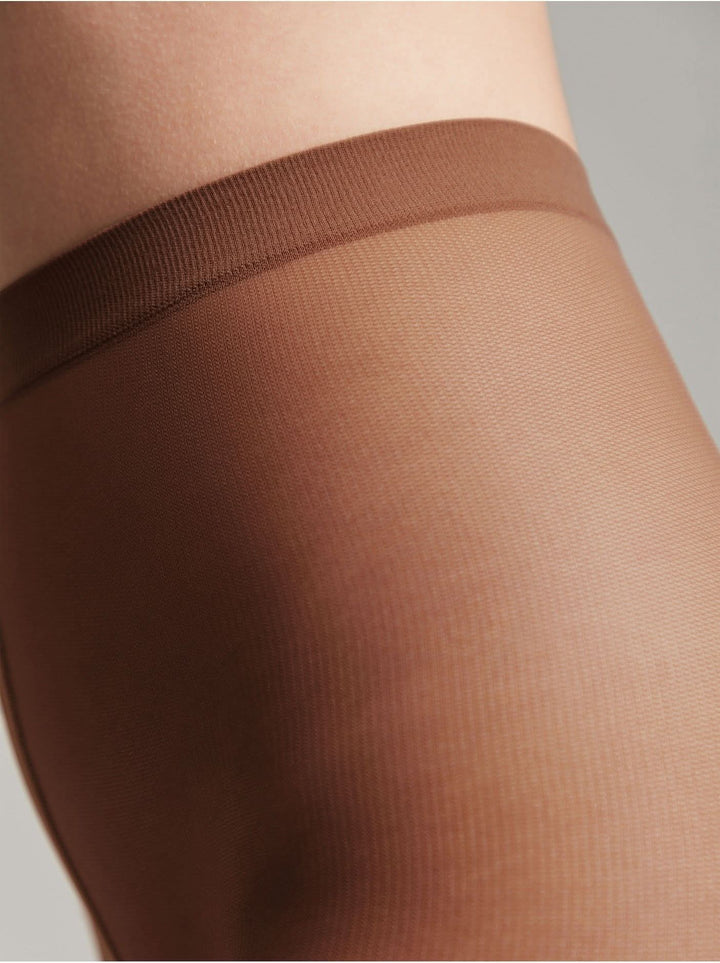 TULLE 30 Sheer Elegance Matte Tights with Tulle Effect - IDEALINE INC.