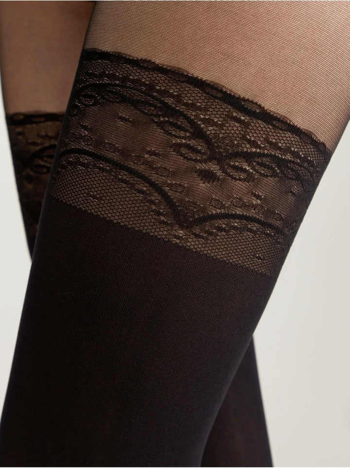 CONTE DELIGHT - Fantasy Sheer Stockings Effect Tights - IDEALINE INC.