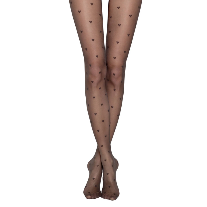 BONHEUR ROMANCE HEARTS 40 Limited Series Tights - IDEALINE INC.