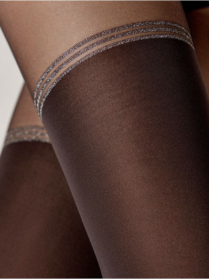 IMPRESSIVE ELEGANCE 50 - Knee High Imitation Tights - IDEALINE INC.