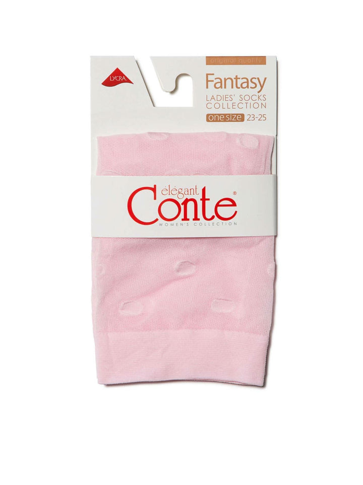 FANTASY 20 - Polka Dot Socks by Conte - IDEALINE INC.