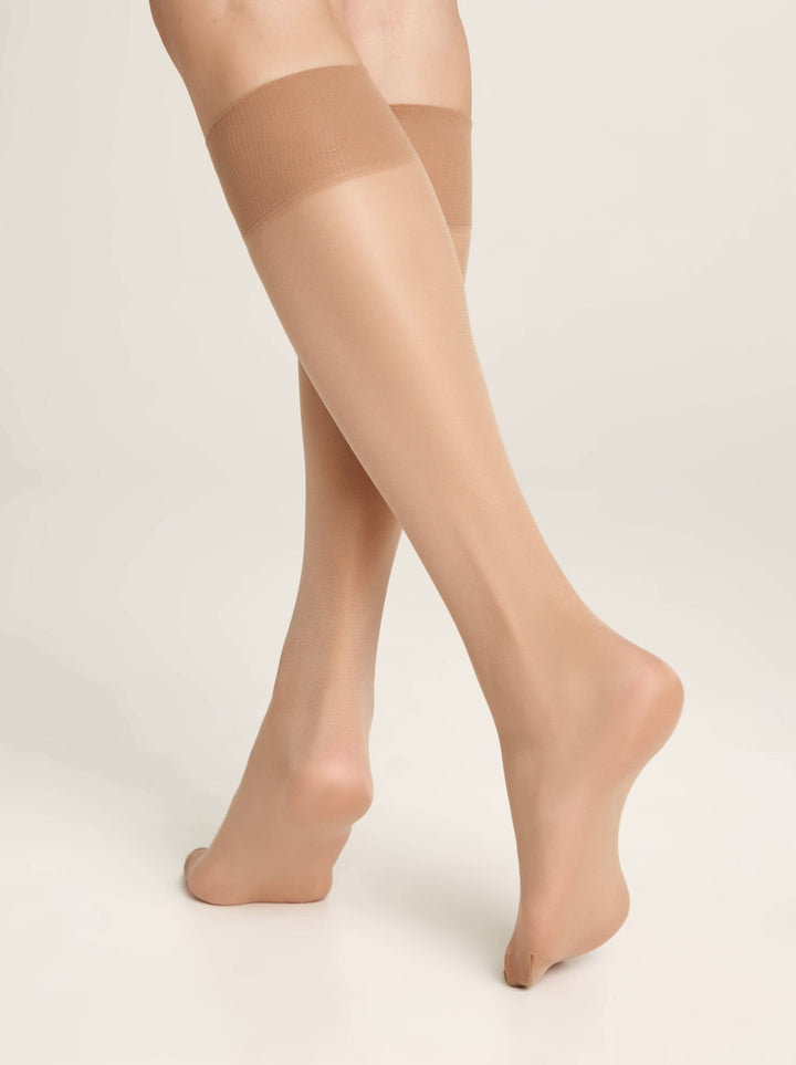 ALLEGRA 20 - Elastic Universal Size Knee Highs - IDEALINE INC.