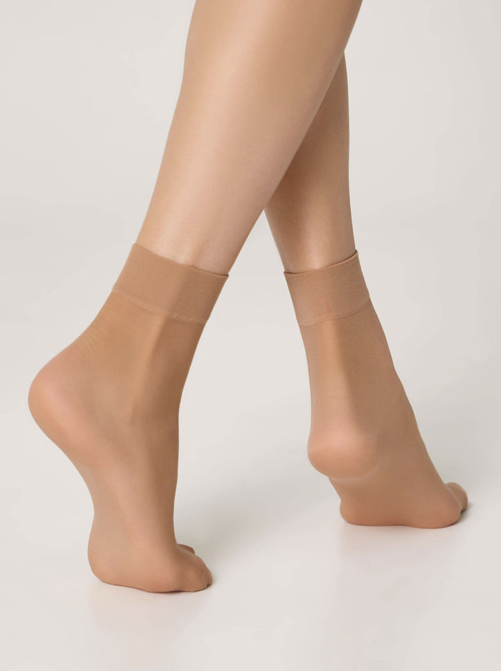 CORTO 20 - Delicate Sheer Socks (2 pairs) - IDEALINE INC.