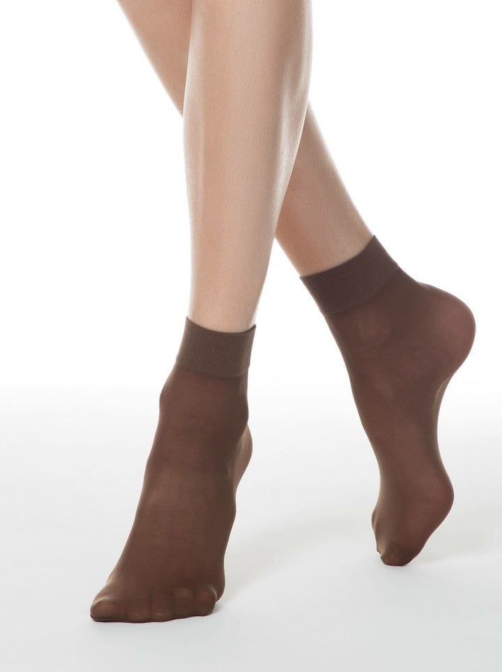 TENSION 40 - Semi-Matte Elastic Socks (2 pairs) - IDEALINE INC.