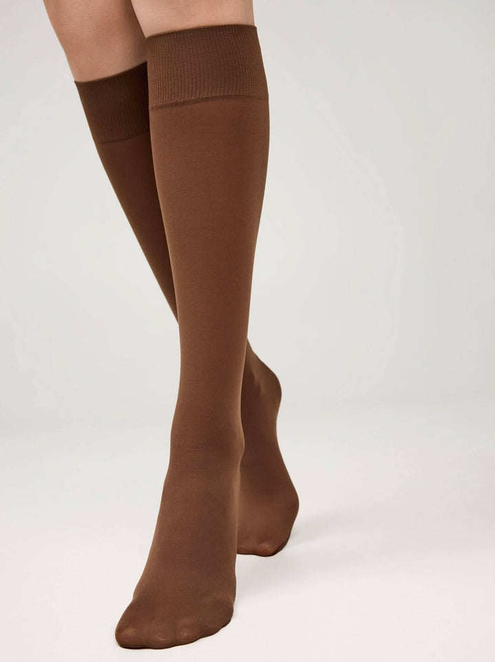 MICROFIBRA 50 - Knee Highs (Convert) - IDEALINE INC.