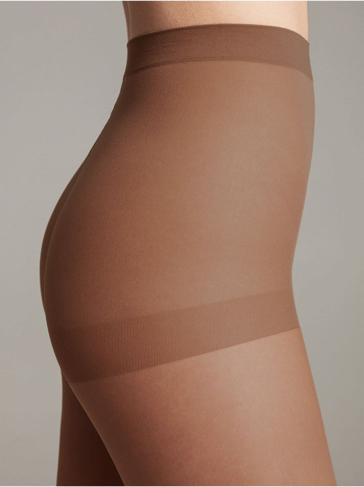 SOLO Elegance 20 - Classic Sheer Tights with Comfort Shorts - IDEALINE INC.