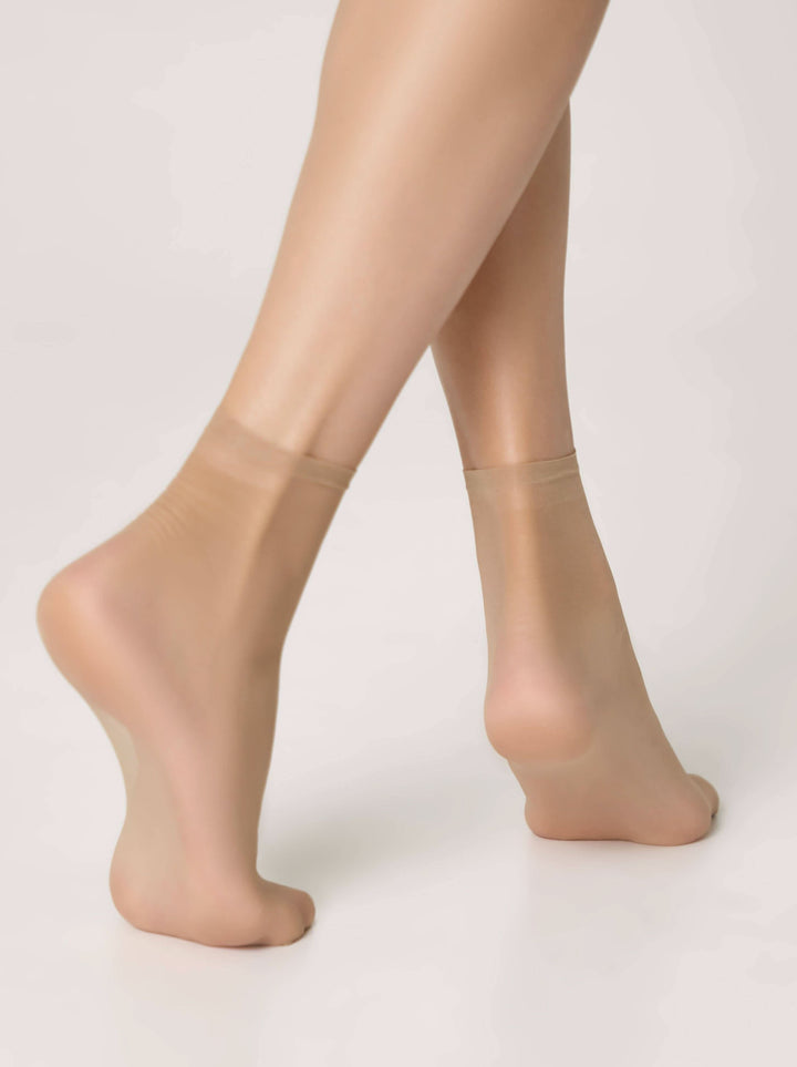 SUMMER 8 - Sheer Socks Conte (2 pairs) - IDEALINE INC.