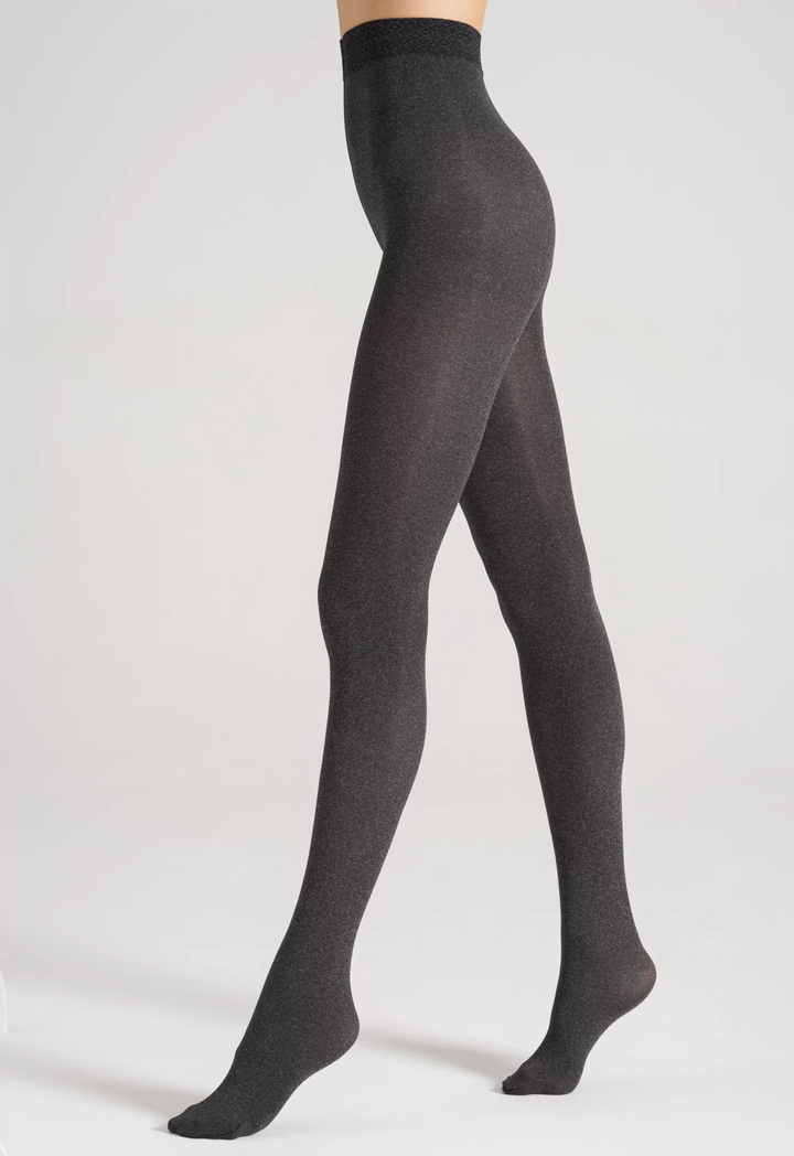 VIRGINIA 60 Melange Microfiber Tights - IDEALINE INC.