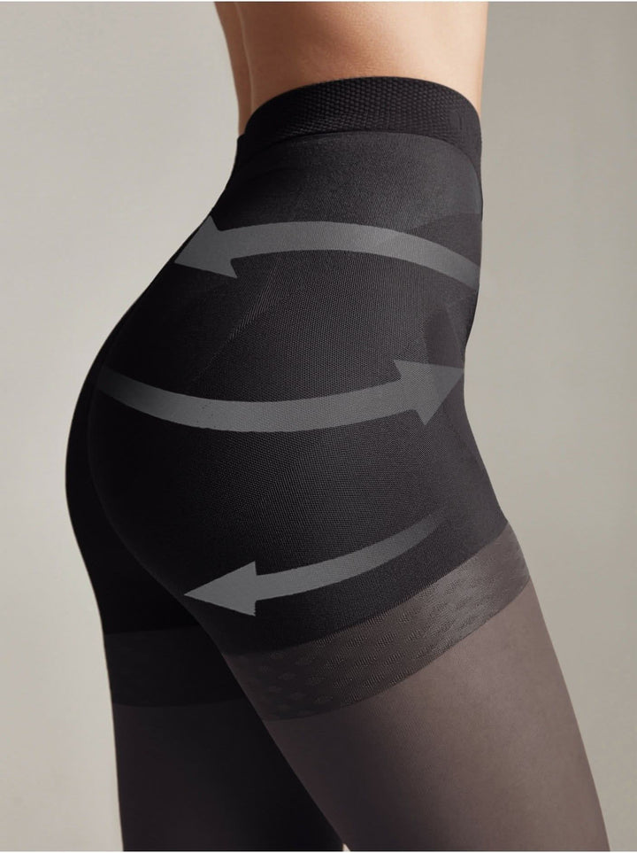 X-PRESS 20 - Body Sculpting Tights with Push-Up Shorts - IDEALINE INC.