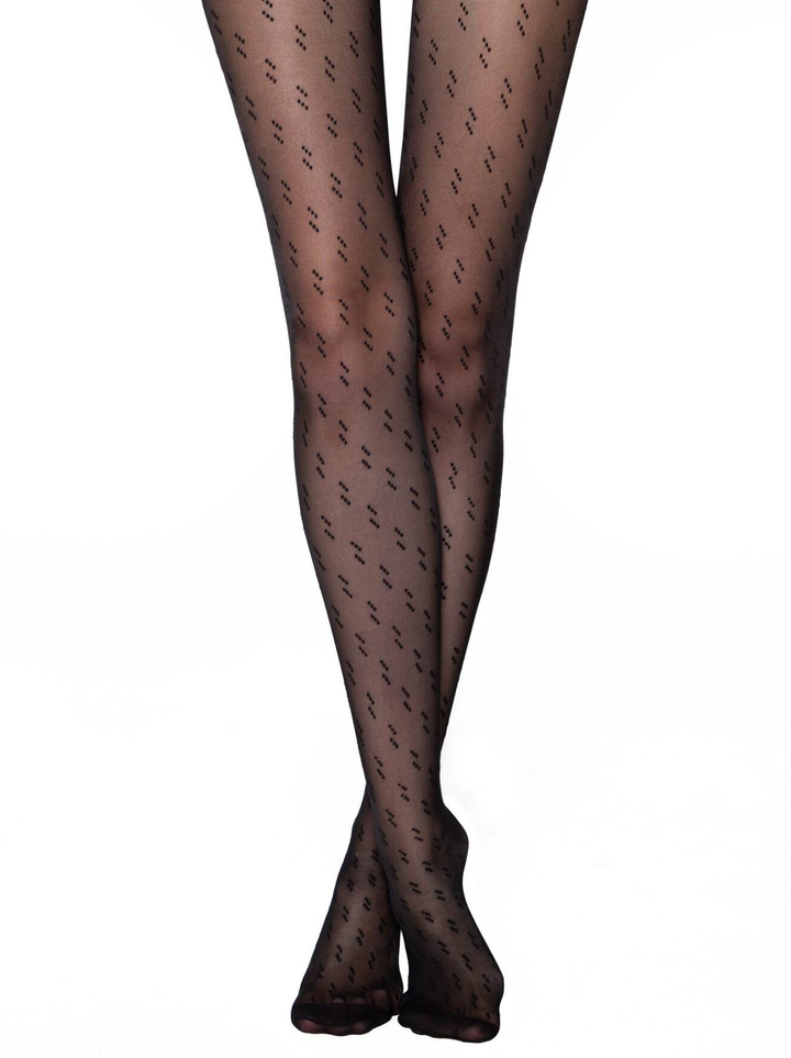 STREET 20 Dot Matrix - Trendy Sheer Tights with Dots - IDEALINE INC.