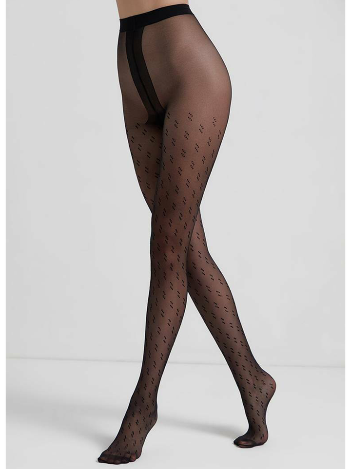 STREET 20 Dot Matrix - Trendy Sheer Tights with Dots - IDEALINE INC.