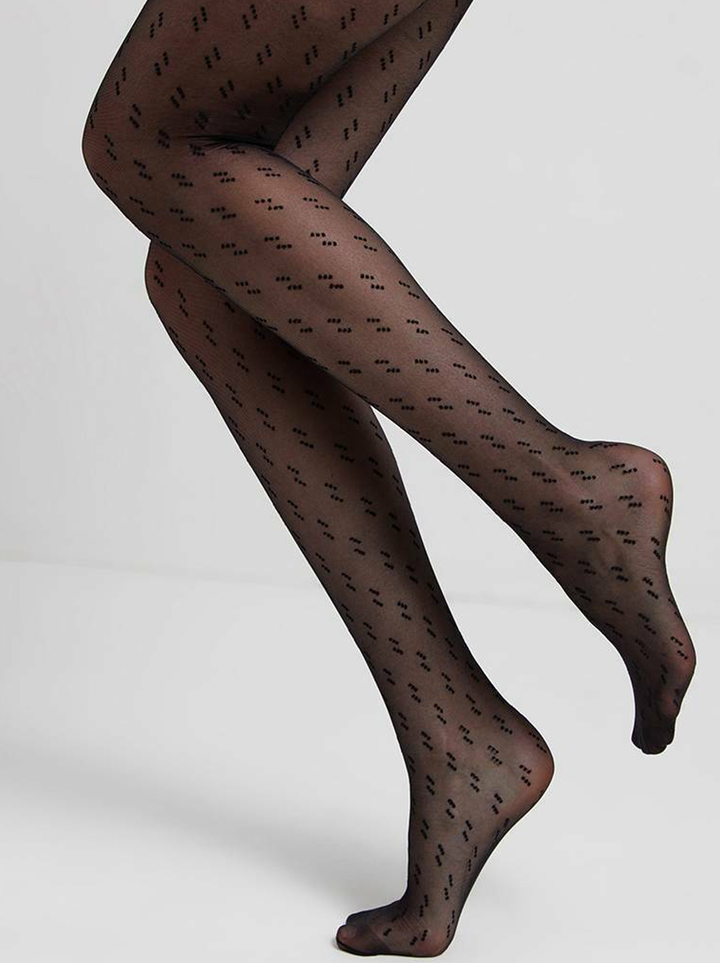 STREET 20 Dot Matrix - Trendy Sheer Tights with Dots - IDEALINE INC.