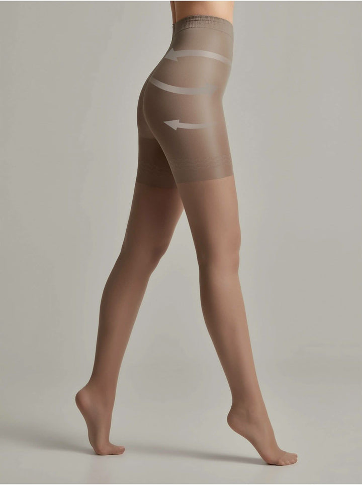 CONTE CONTROL 20 Ultra Slimming Shaper Tights Lycra® - IDEALINE INC.