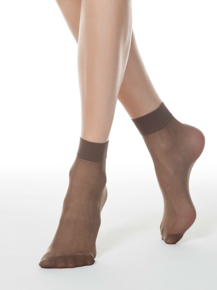 TENSION 20 - Sheer Socks Conte (2 pairs) - IDEALINE INC.