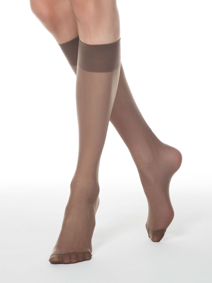 TENSION 20 - Sheer Knee Highs (Convert) - IDEALINE INC.