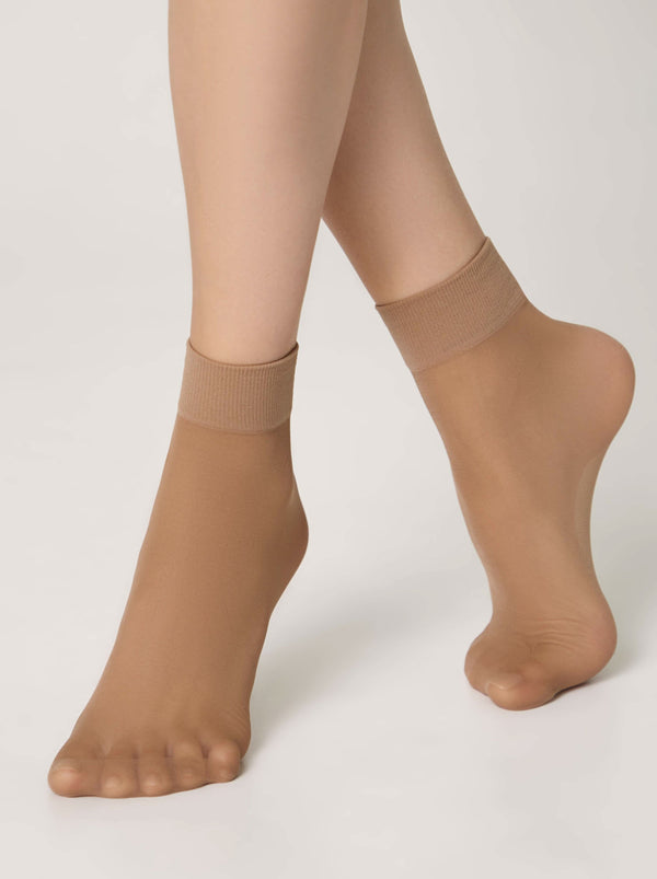 CORTO 40 - Semi-Matte Elastic Socks (2 pairs) - IDEALINE INC.